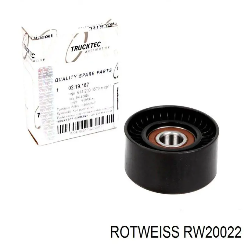 RW20022 Rotweiss Rolka napinacza paska napędowego
