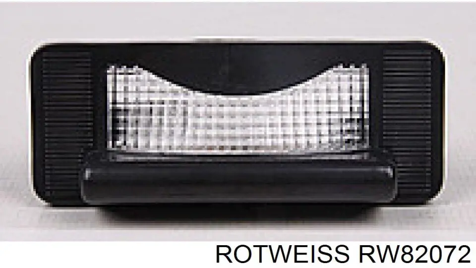 Do koszyka RW82072 Rotweiss Lampa oświetlenia tylnej tablicy rejestracyjnej