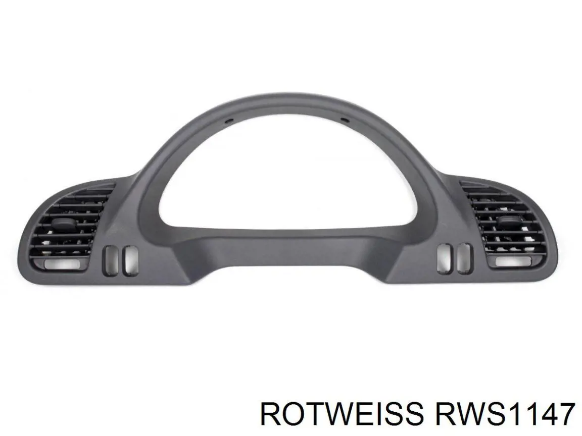 Do koszyka A9016801607 Mercedes Listwa ochronna (nakładka) na desce rozdzielczej "torpedo" prawa