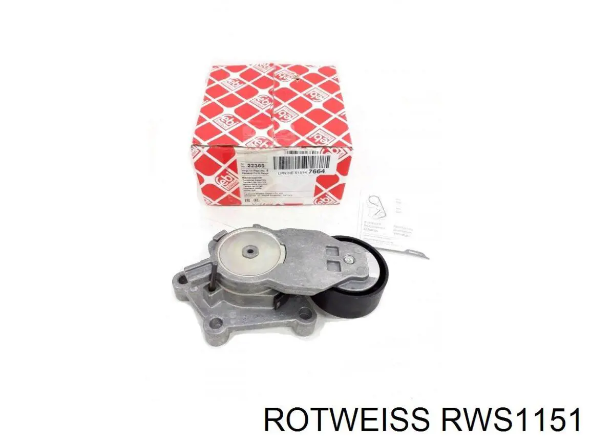 Do koszyka RWS1151 Rotweiss Chlapacz tylny prawy