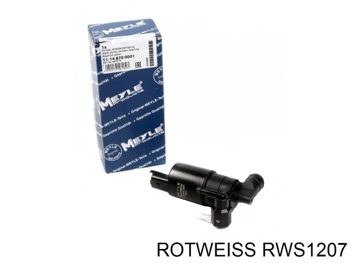 Do koszyka RWS1207 Rotweiss Pompka spryskiwacza szyby przedniej
