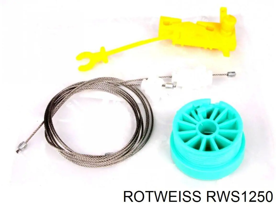 Do koszyka RWS1250 Rotweiss Mechanizm podnoszenia szyby drzwi przednich lewych