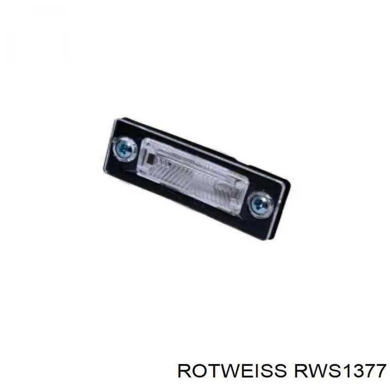RWS1377 Rotweiss Lampa oświetlenia tylnej tablicy rejestracyjnej