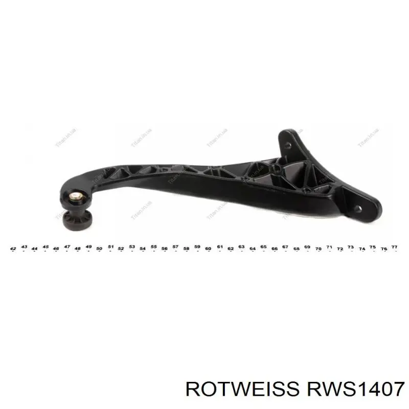 00009033AZ Peugeot/Citroen Rolka drzwi bocznych (przesuwnych) lewa górna