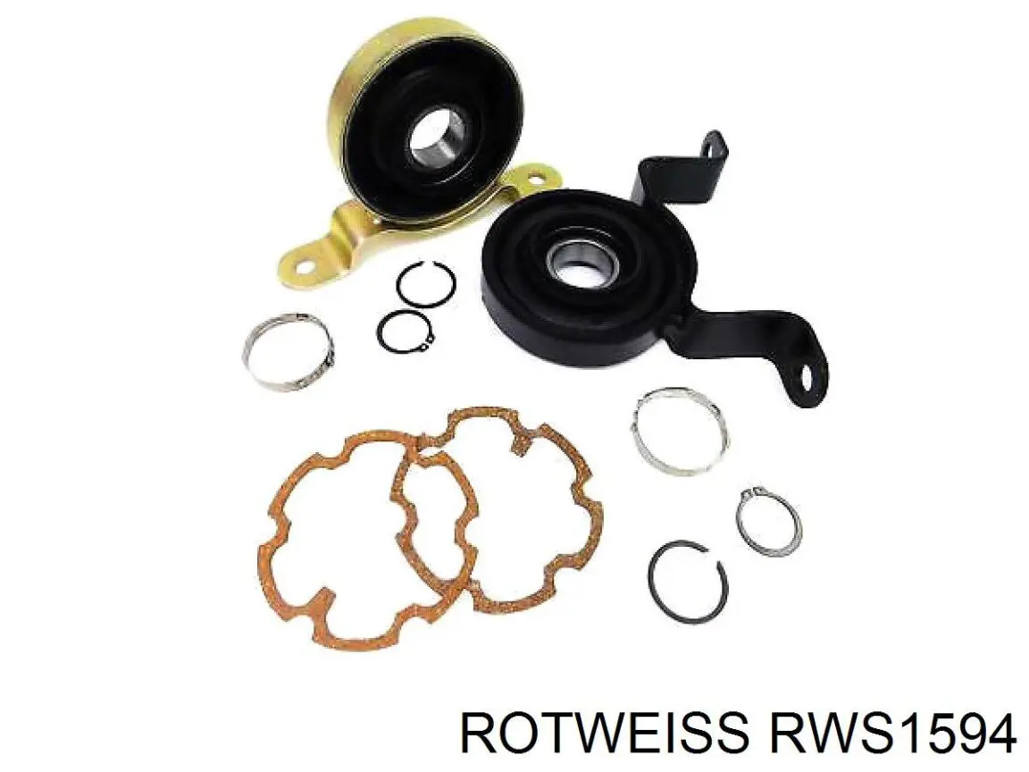 RWS1594 Rotweiss Łożysko podwieszane wału Cardana tylne
