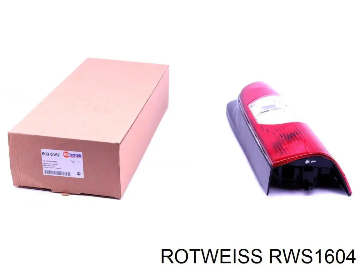 Do koszyka RWS1604 Rotweiss Lampa zespolona tylna prawa