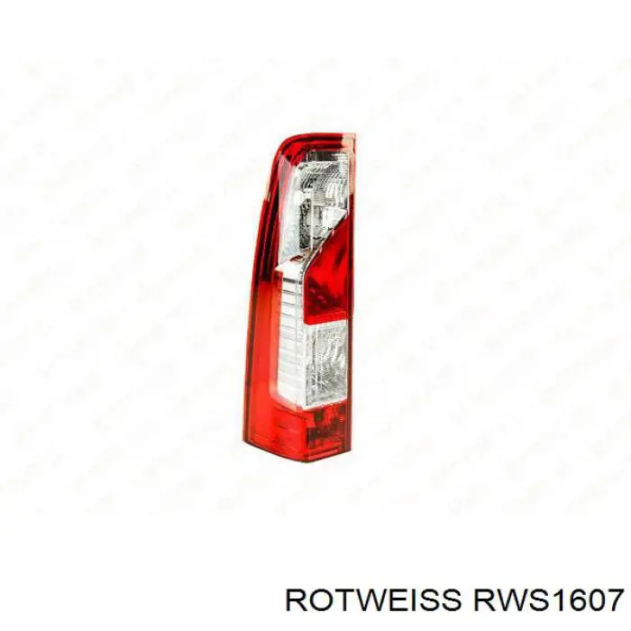 Lampa zespolona tylna lewa Rotweiss RWS1607