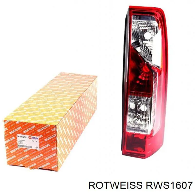Lampa zespolona tylna lewa Rotweiss RWS1607 cena, od 96,43 USD