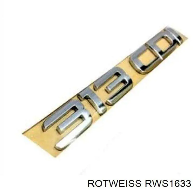 Do koszyka RWS1633 Rotweiss Emblemat na atrapę chłodnicy