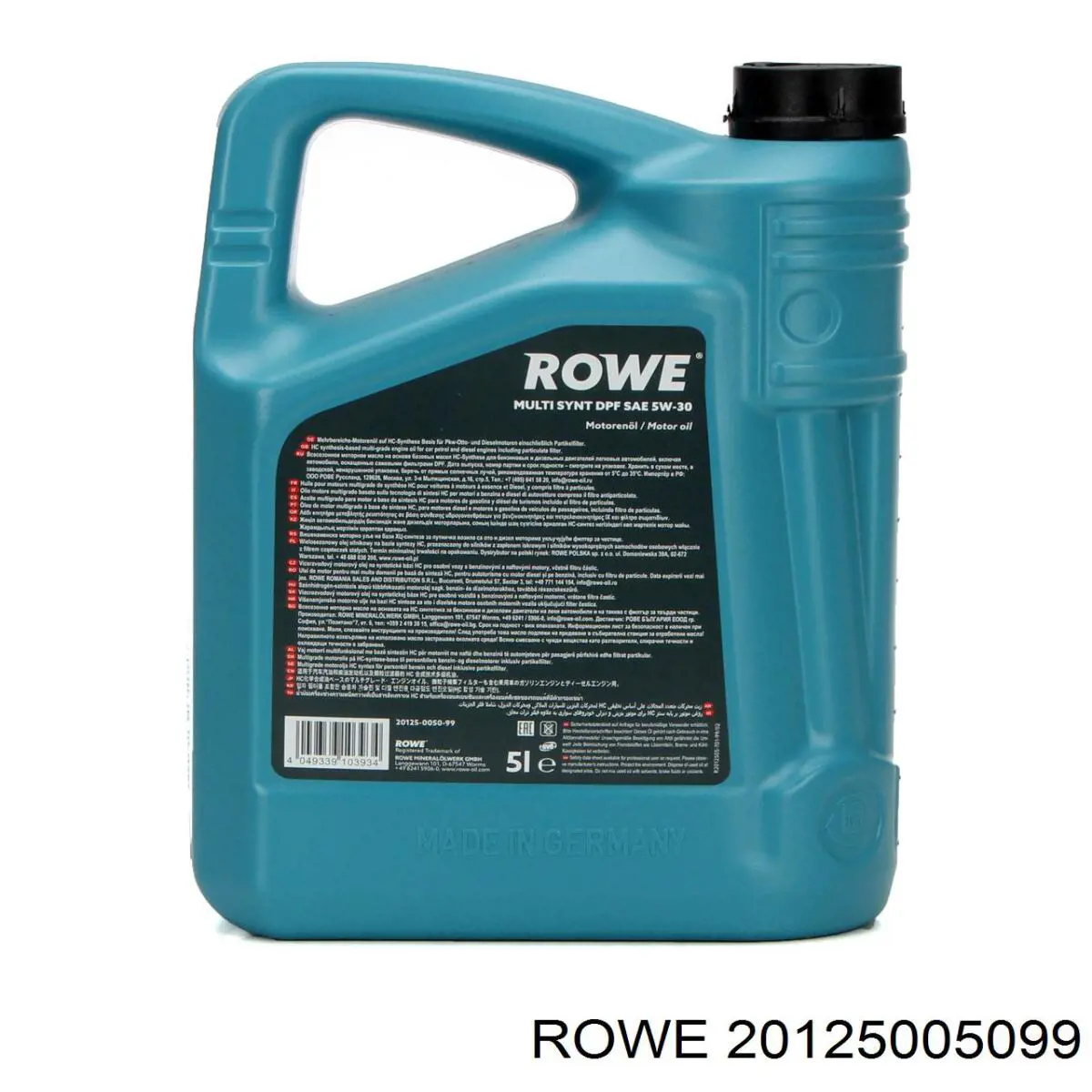 Olej do silnika Rowe 20125005099 cena, od 66,42 USD