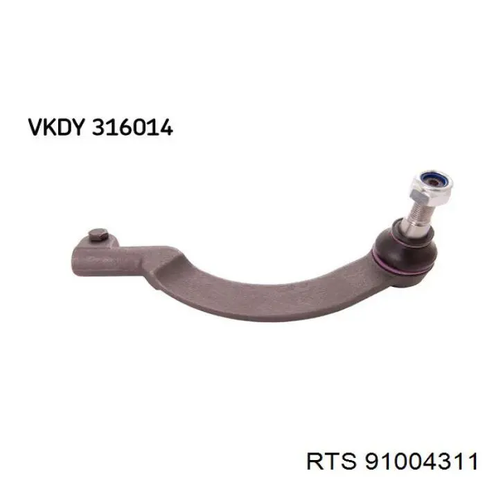 Końcówka drążka kierowniczego zewnętrzna RTS 91004311 cena, od 15,44 USD