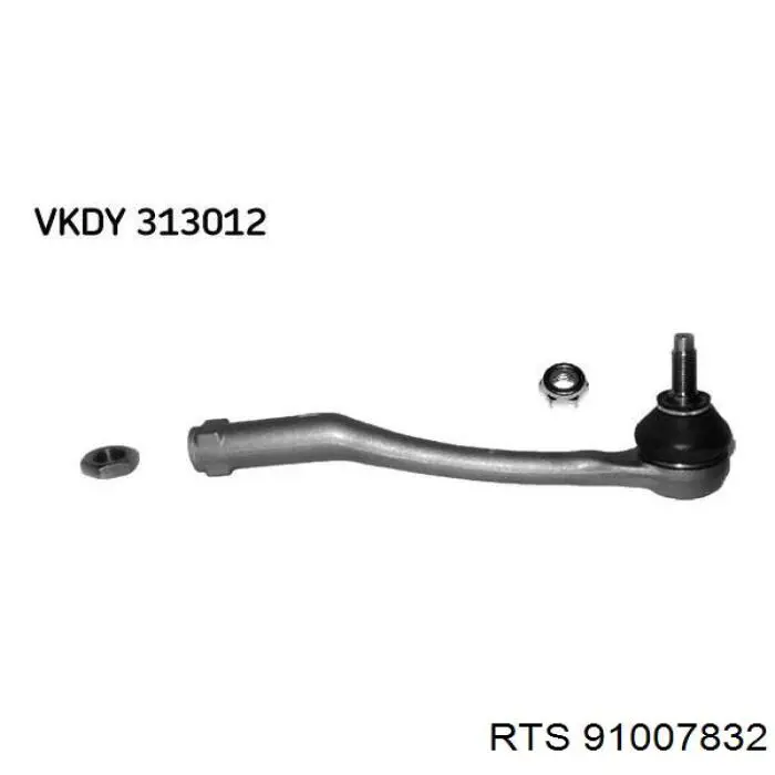 Końcówka drążka kierowniczego zewnętrzna RTS 91007832 cena, od 15,41 USD