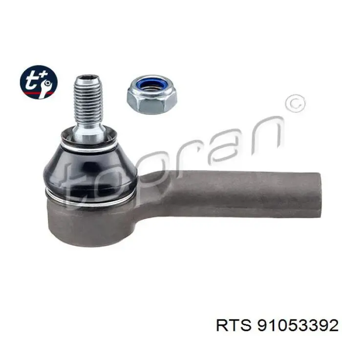 Końcówka drążka kierowniczego zewnętrzna RTS 91053392 cena, od 13,83 USD