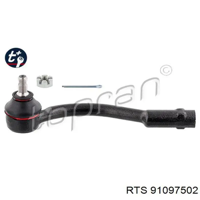 Końcówka drążka kierowniczego zewnętrzna RTS 91097502 cena, od 15,57 USD