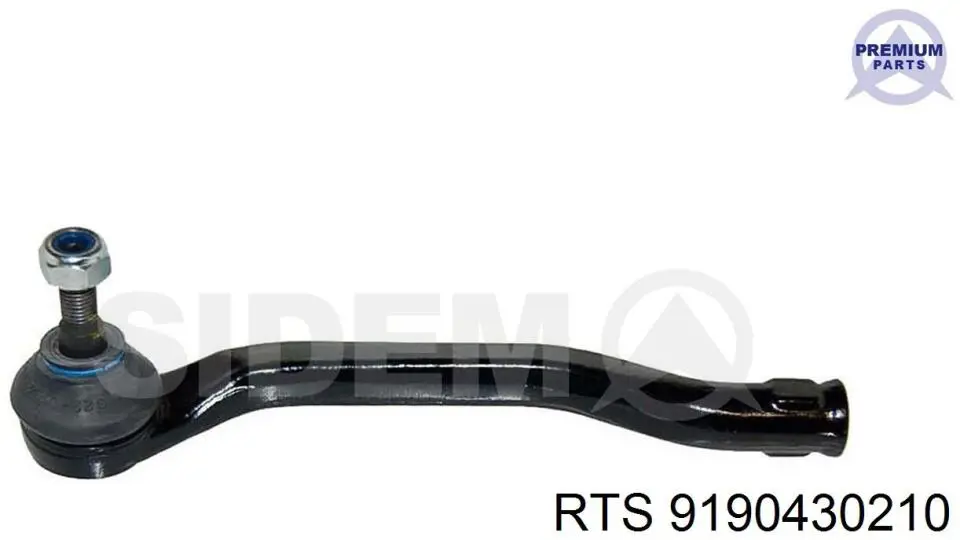 Końcówka drążka kierowniczego zewnętrzna RTS 9190430210 cena, od 16,92 USD