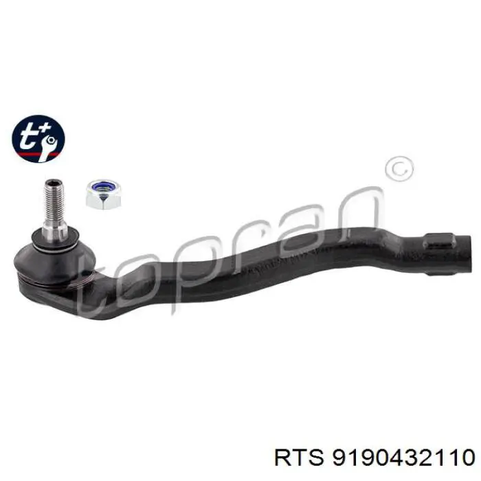 Końcówka drążka kierowniczego zewnętrzna RTS 9190432110 cena, od 16,60 USD