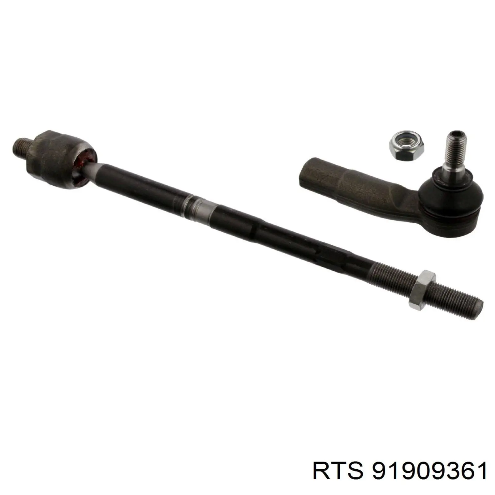 Do koszyka 91909361 RTS Końcówka drążka kierowniczego zewnętrzna