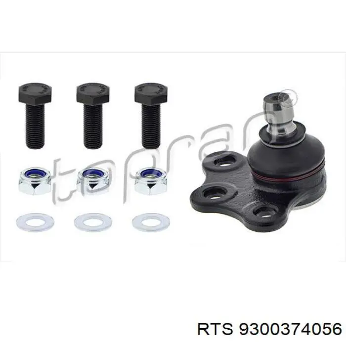 Sworzeń wahacza dolny RTS 9300374056 cena, od 13,40 USD