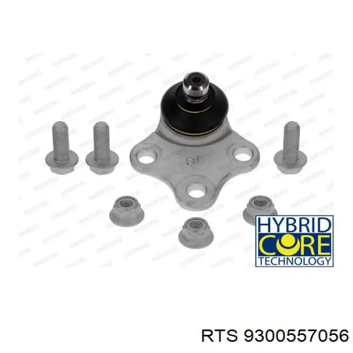 Sworzeń wahacza dolny RTS 9300557056 cena, od 12,35 USD