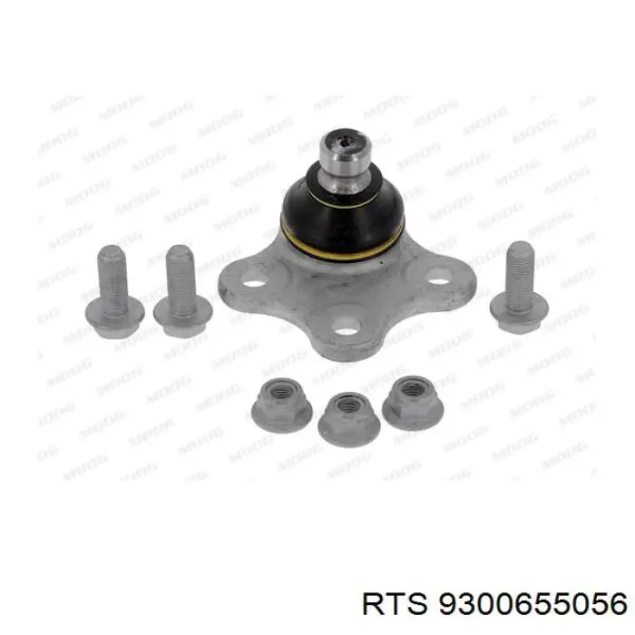 Sworzeń wahacza dolny RTS 9300655056 cena, od 15,39 USD