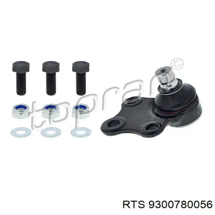 Sworzeń wahacza dolny RTS 9300780056 cena, od 13,43 USD