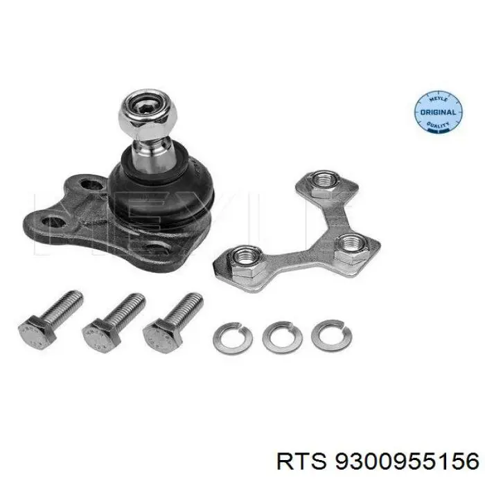 Sworzeń wahacza dolny prawy RTS 9300955156 cena, od 14,63 USD