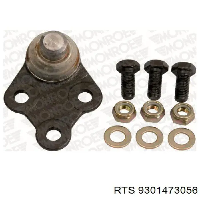 Sworzeń wahacza dolny RTS 9301473056 cena, od 16,31 USD