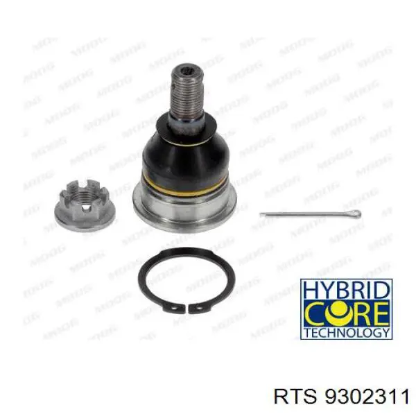 Do koszyka 9302311 RTS Sworzeń wahacza dolny