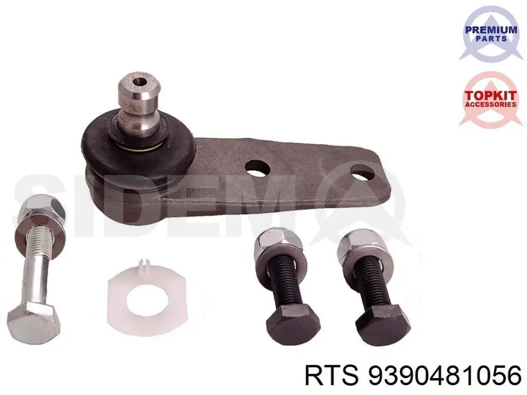 Sworzeń wahacza dolny RTS 9390481056 cena, od 14,13 USD