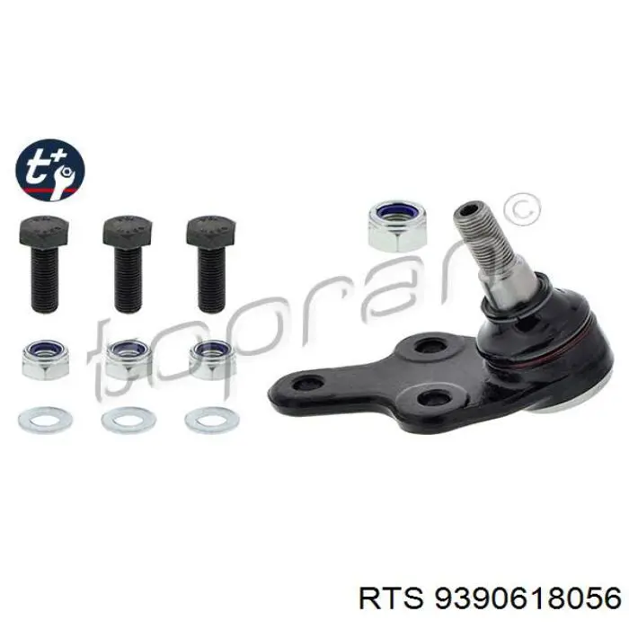 Sworzeń wahacza dolny RTS 9390618056 cena, od 15,70 USD