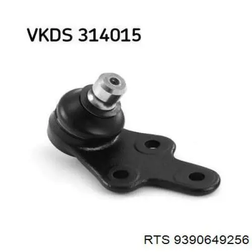 Sworzeń wahacza dolny lewy RTS 9390649256 cena, od 17,82 USD