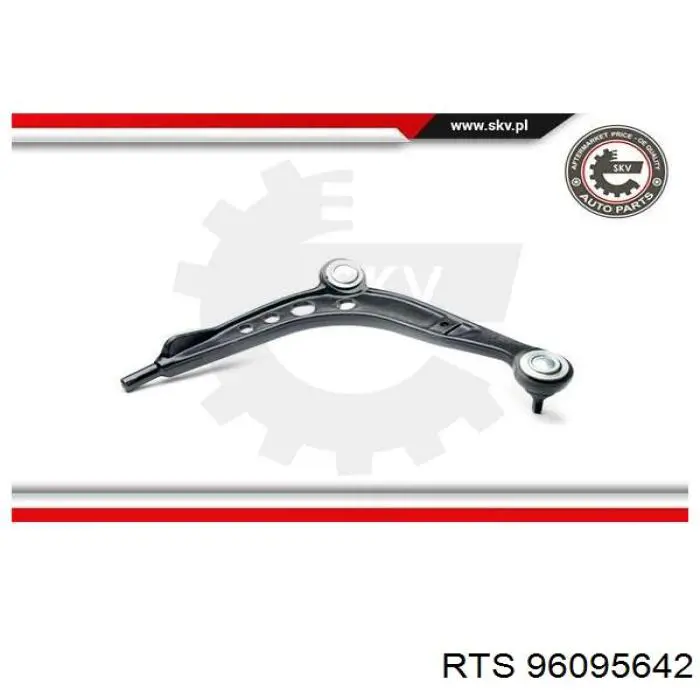 Wahacz zawieszenia przedniego dolny lewy RTS 96095642 cena, od 83,70 USD