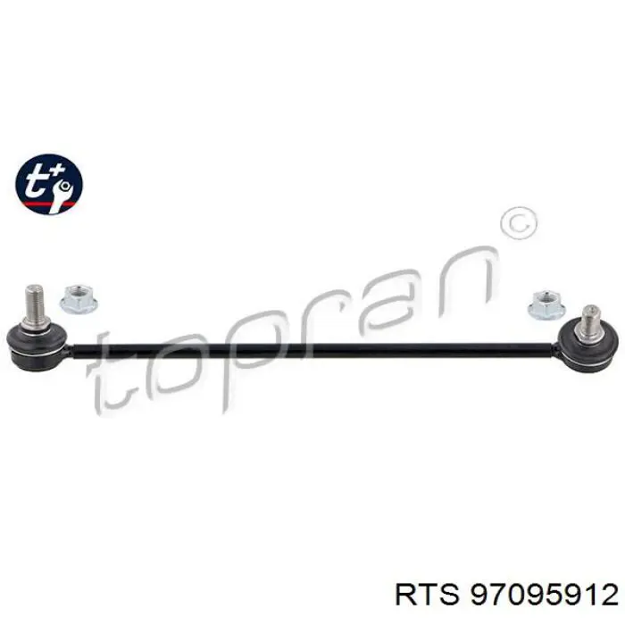 Łącznik stabilizatora przedniego lewy RTS 97095912 cena, od 15,12 USD