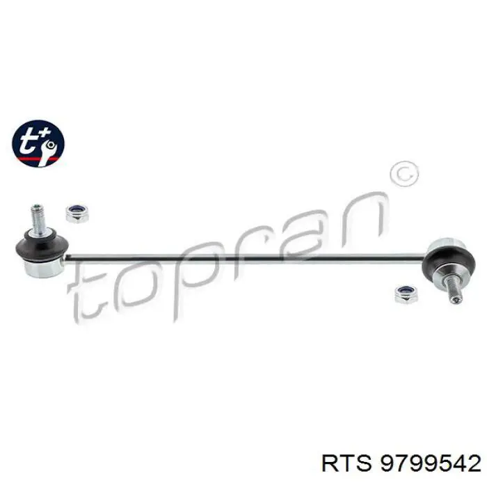 Łącznik stabilizatora przedniego lewy RTS 9799542 cena, od 14,63 USD