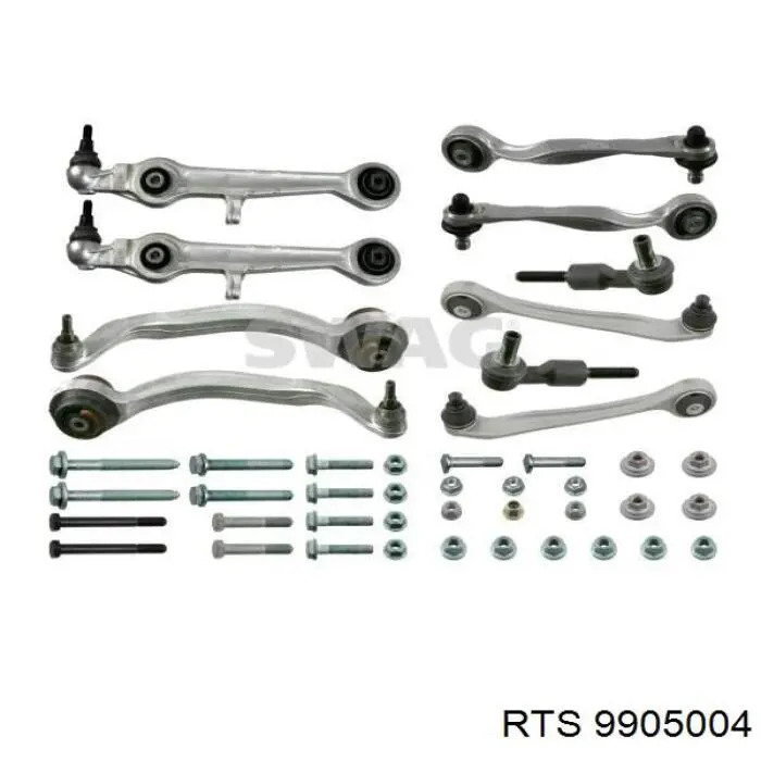 Zestaw wahaczy zawieszenia przedniego RTS 9905004 cena, od 219,76 USD
