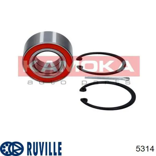 Do koszyka 5314 Ruville Łożysko piasty przedniej