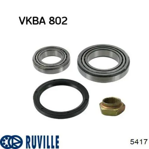 Łożysko piasty przedniej 5417 Ruville