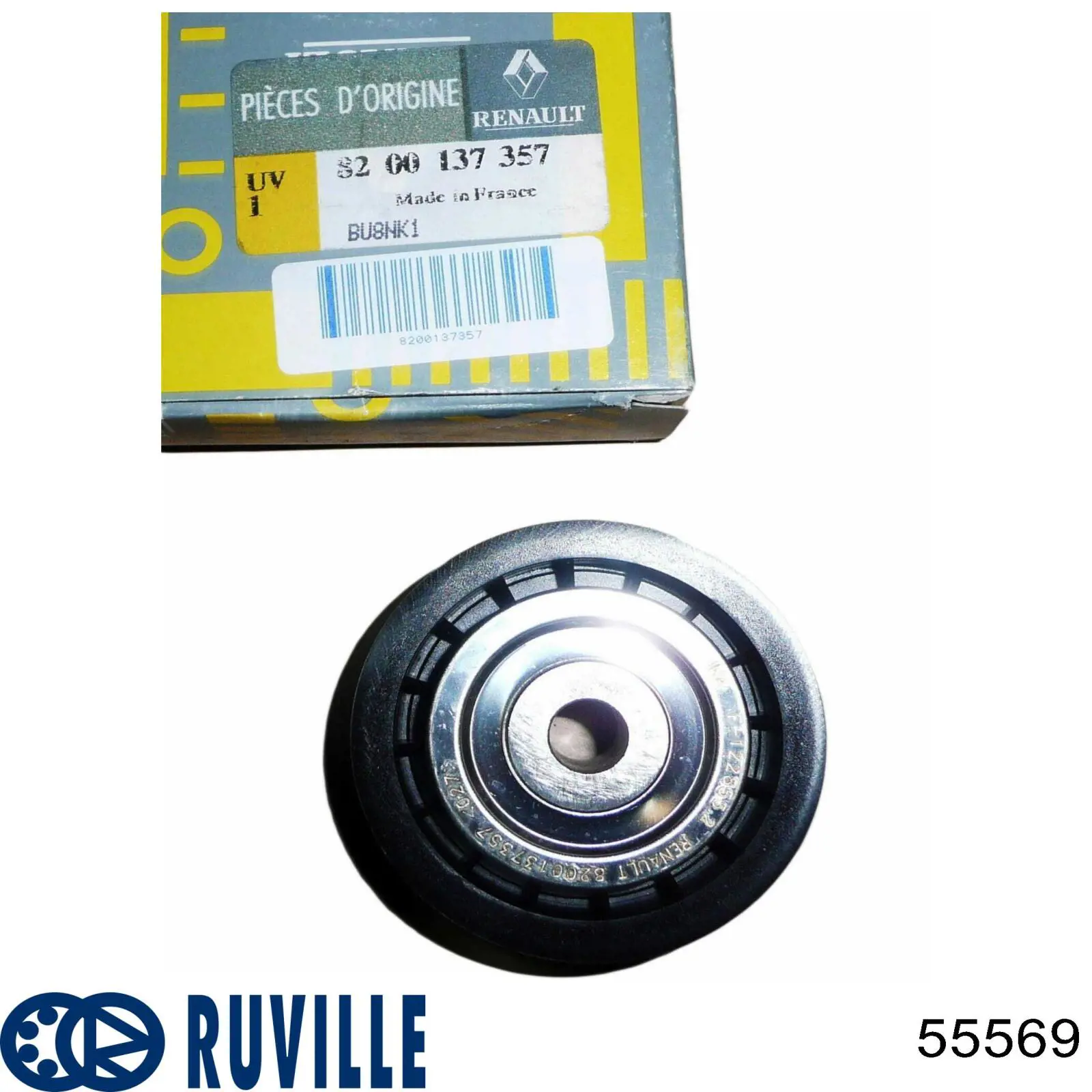 Rolka napinacza paska napędowego 55569 Ruville