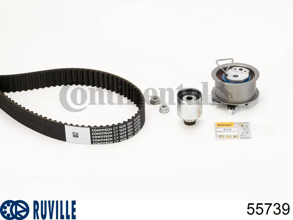 Do koszyka 55739 Ruville Rolka napinacza paska rozrządu
