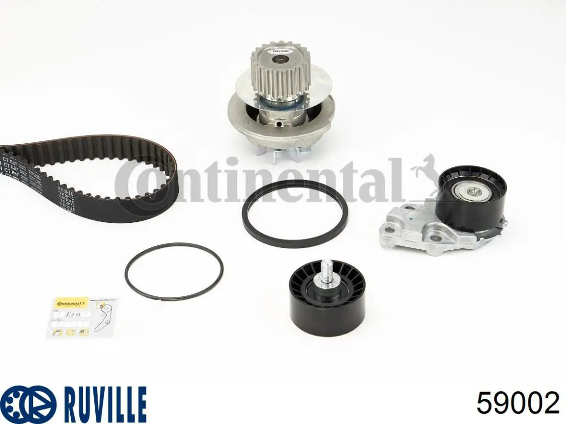 Rolka napinacza paska rozrządu Ruville 59002 cena, od 17,61 USD