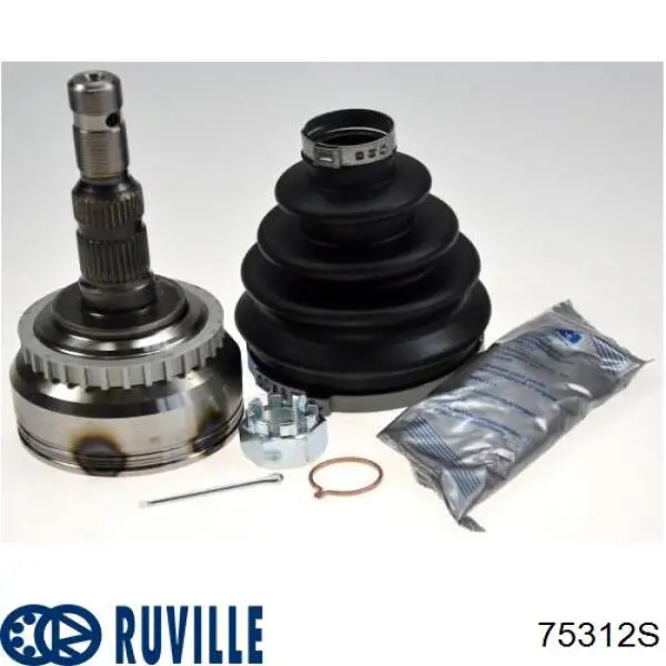 Do koszyka 75312S Ruville Przegub homokinetyczny przedni zewnętrzny
