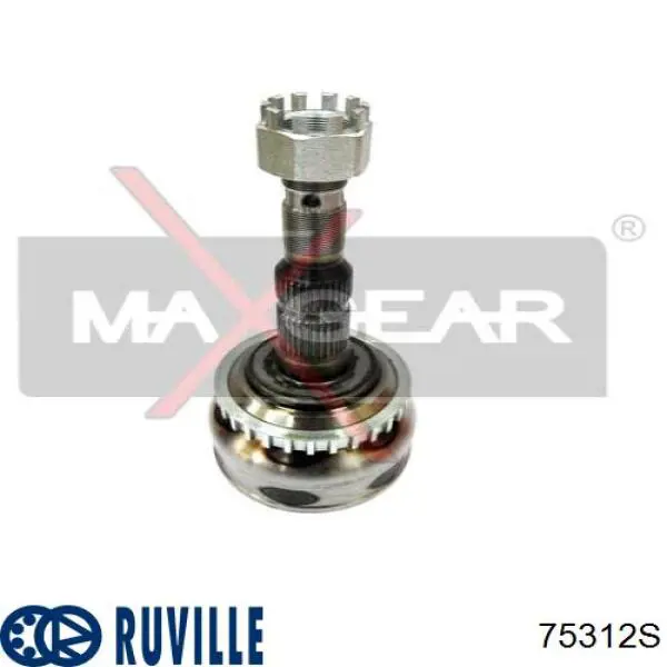 75312S Ruville Przegub homokinetyczny przedni zewnętrzny