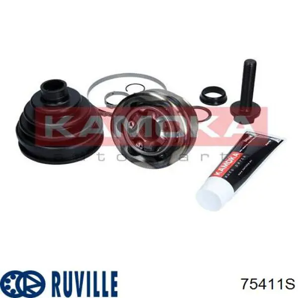 Przegub homokinetyczny przedni zewnętrzny Ruville 75411S cena, od 45,13 USD