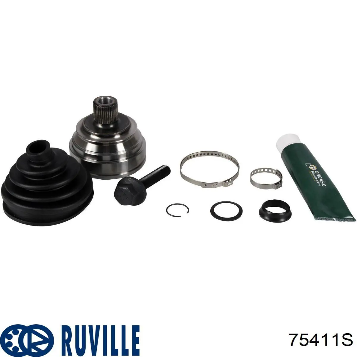 Przegub homokinetyczny przedni zewnętrzny Ruville 75411S cena, od 45,13 USD