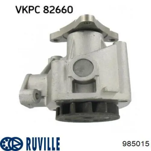 Silentblock przedniego wahacza górnego 985015 Ruville