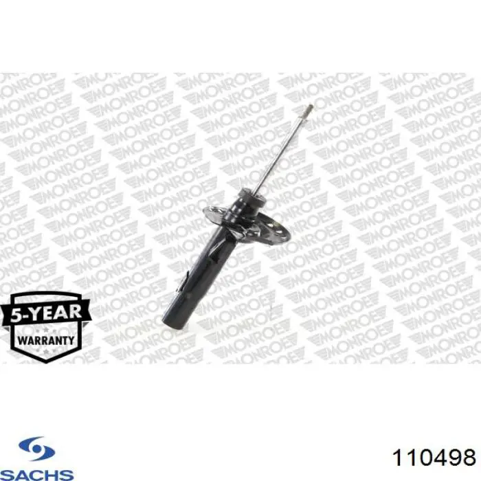 110498 Sachs Amortyzator tylny