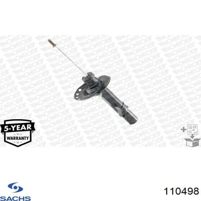 Do koszyka 110498 Sachs Amortyzator tylny