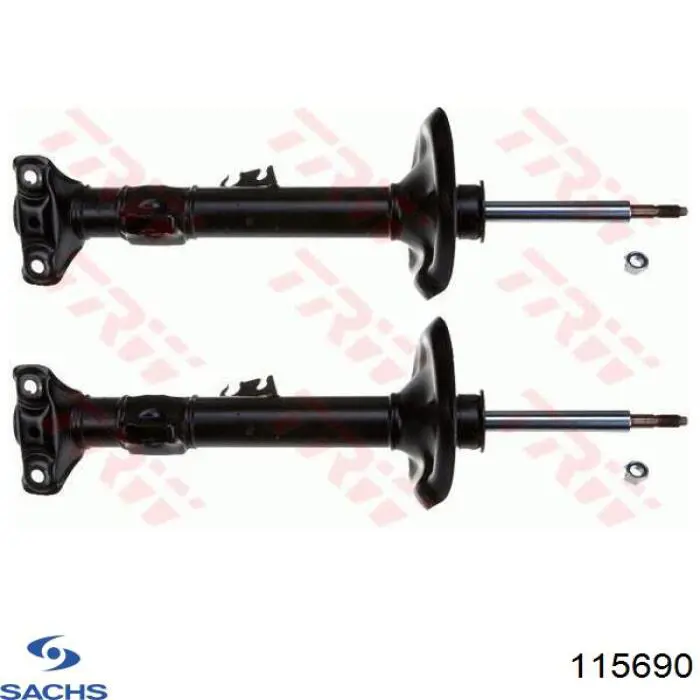 Amortyzator przedni prawy Sachs 115690 cena, od 107,98 USD