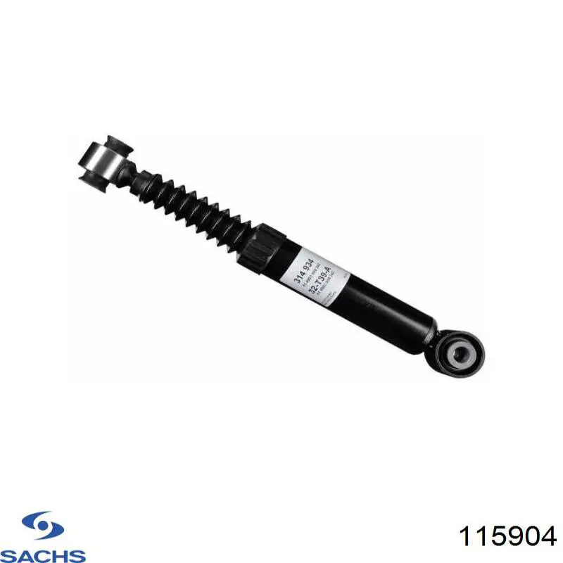 Do koszyka 115904 Sachs Amortyzator przedni