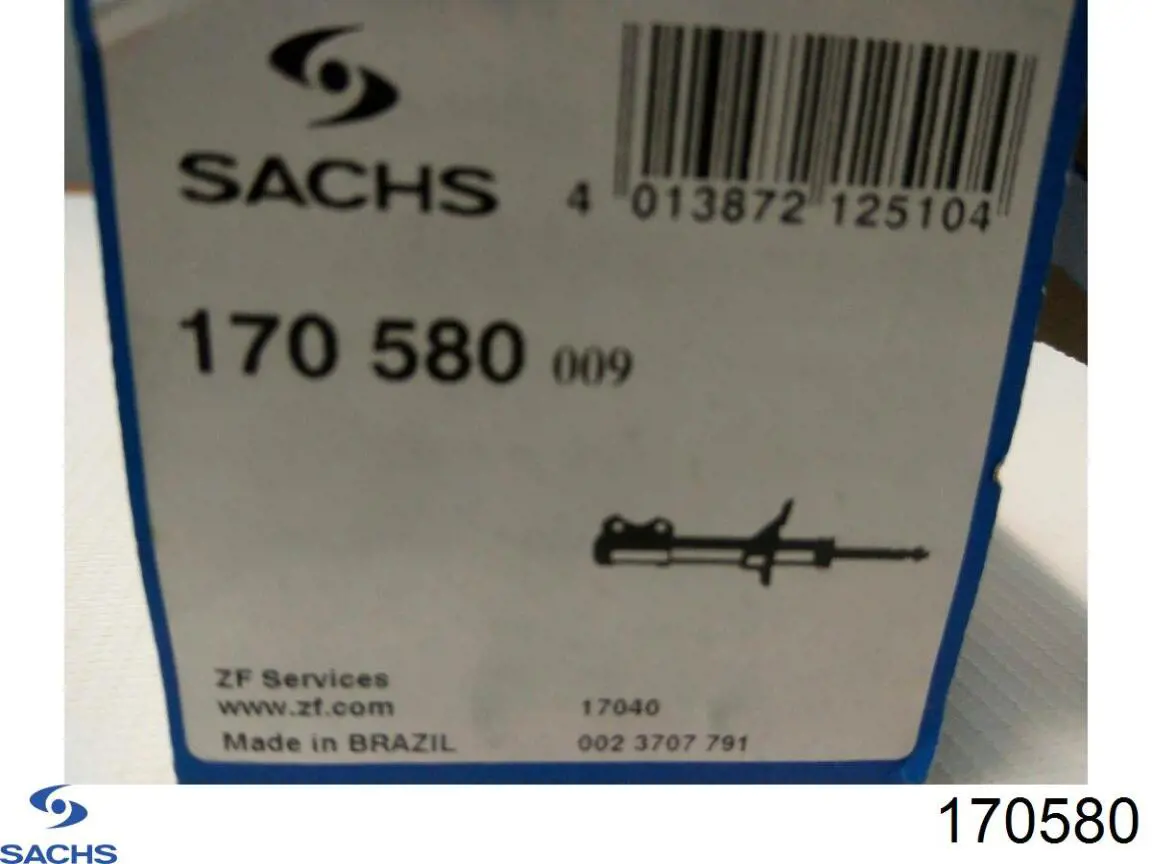 Do koszyka 170580 Sachs Amortyzator tylny